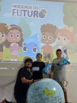 Gotita chega para ensinar sobre água e sustentabilidade de forma divertida