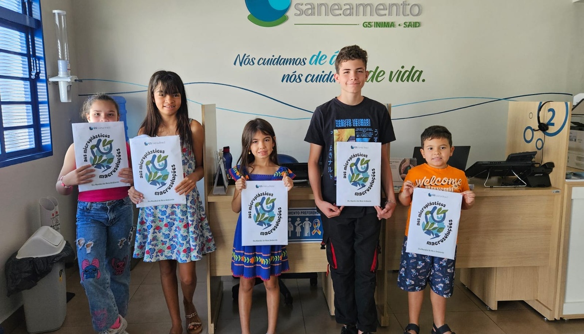 VISITA ESPECIAL NA BRODOWSKI SANEAMENTO: FILHOS DE COLABORADORES APRENDEM SOBRE MEIO AMBIENTE DE UM JEITO DIVERTIDO